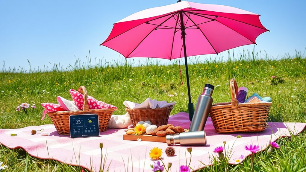 check weather pack safety gear