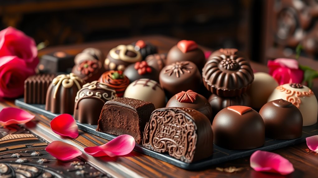 chocolate as love symbol
