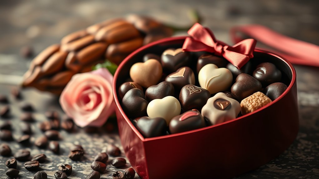 chocolate as love symbol