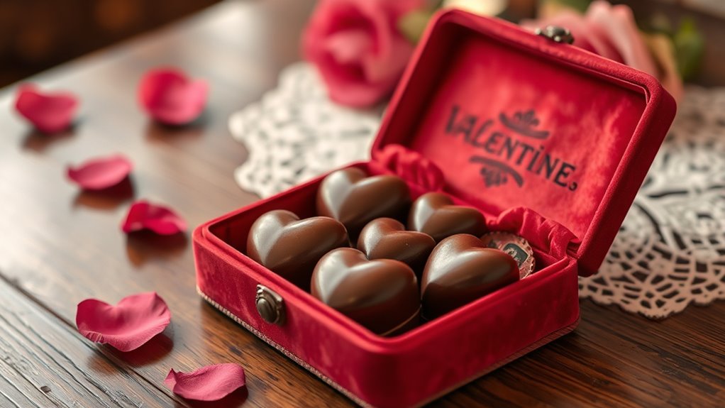chocolate as romantic symbol