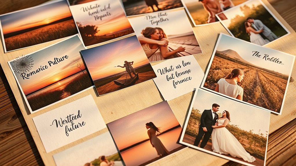 choose meaningful visuals and quotes