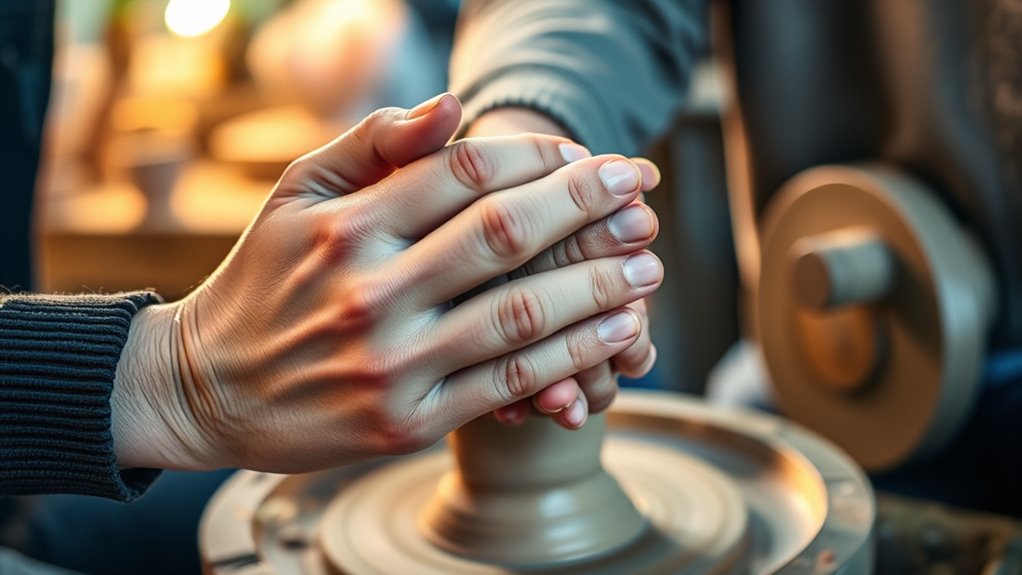 couples clay hand building class