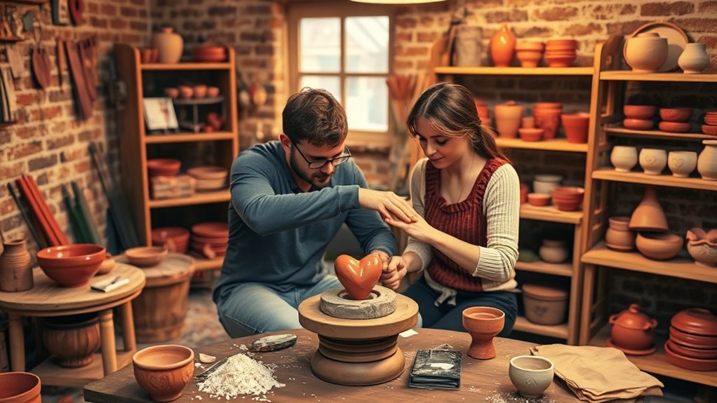 couples pottery workshop february