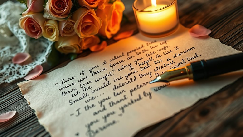 craft heartfelt romantic vows