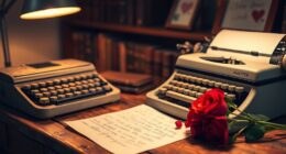 create a heartfelt romantic story