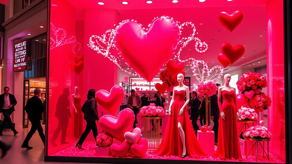 create engaging romantic displays