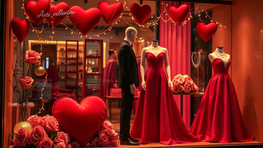 create romantic cozy atmosphere