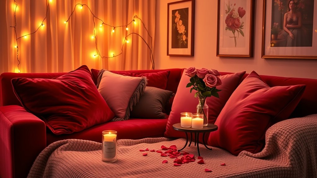 create romantic decor ambiance