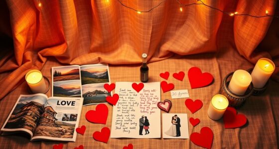 creating love inspiration collage