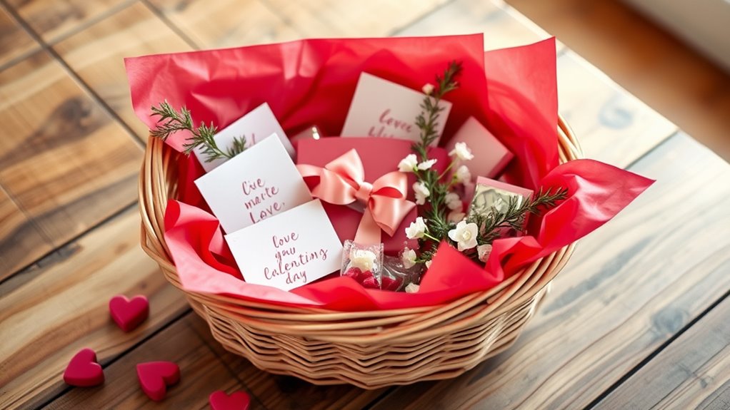 creative gift basket presentation