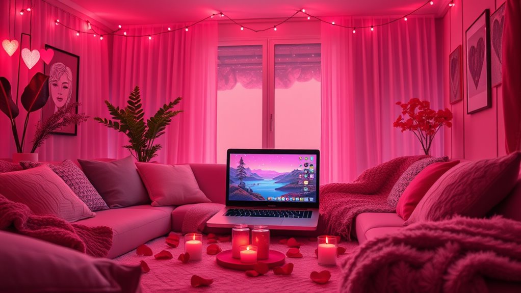 decorate with virtual backgrounds