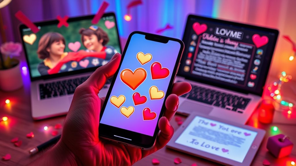 digital love expressions