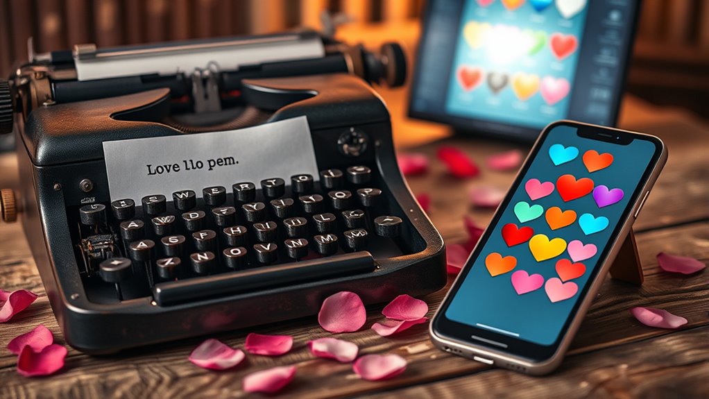 digital love expressions flourish