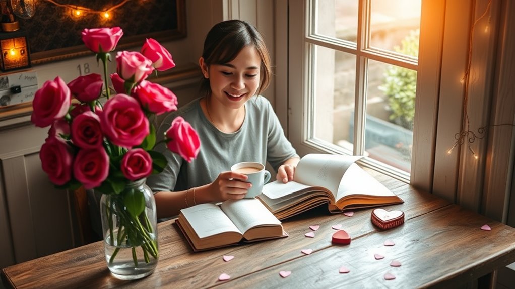 enjoy self love and treats