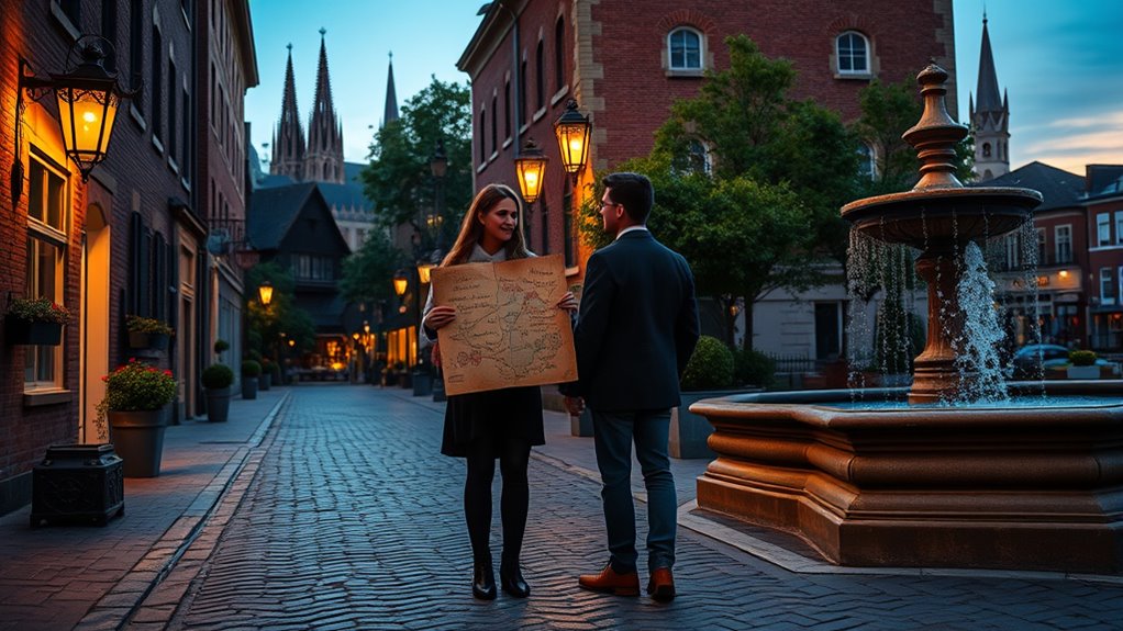 explore city landmarks together