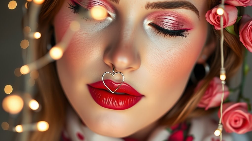festive romantic accessory details