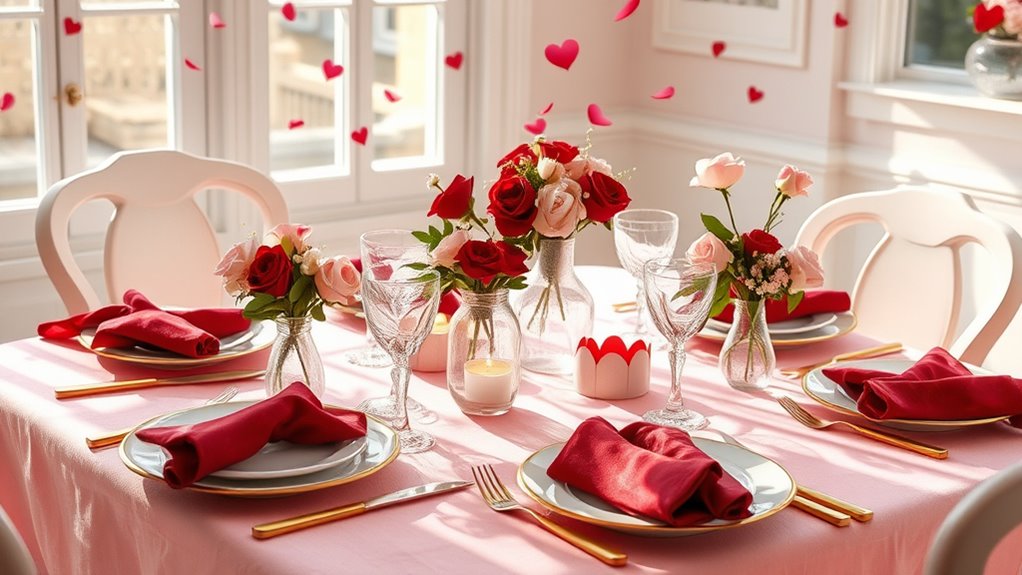 festive valentine s day table decor