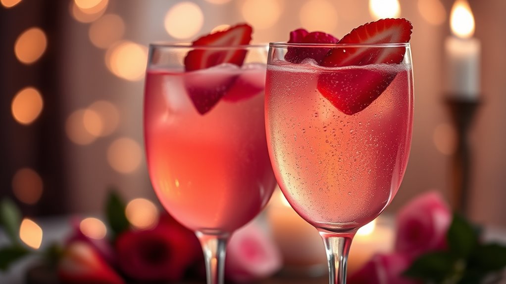 fruity floral bubbly toast