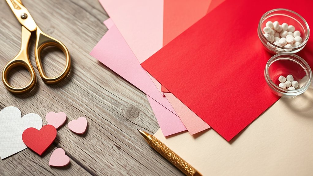 gather supplies before crafting