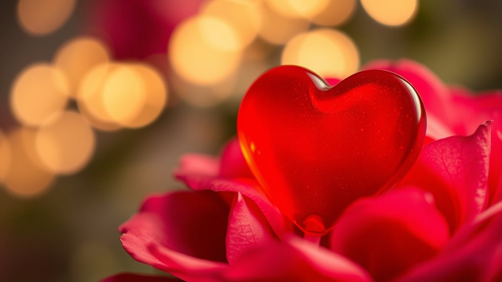 heart symbolizes emotional depth