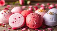 homemade romantic bath bombs