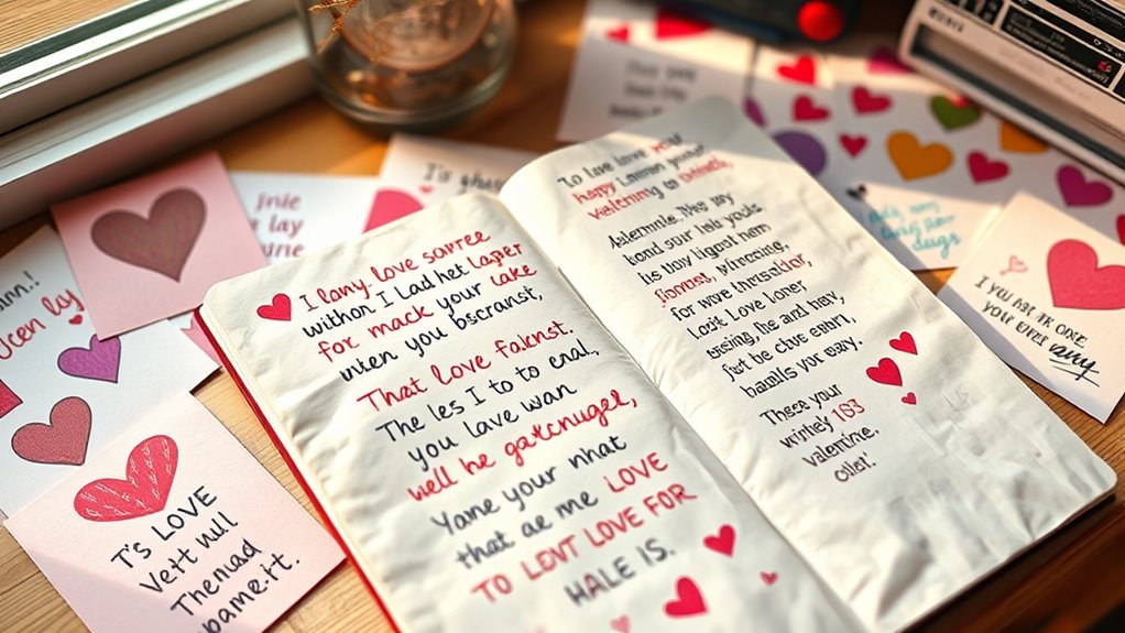 humor brightens love messages