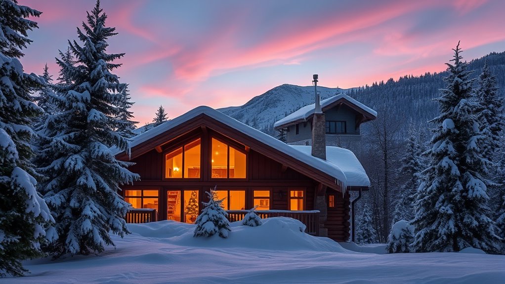 intimate mountain retreat escape