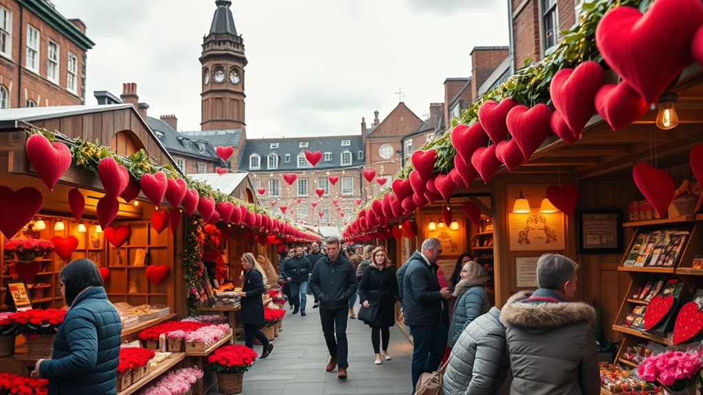 london valentine s market events