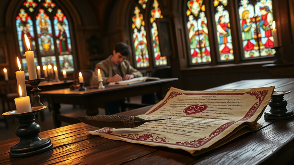 medieval courtly love rituals