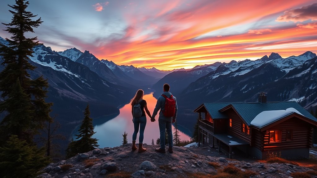 mountain adventure bonding