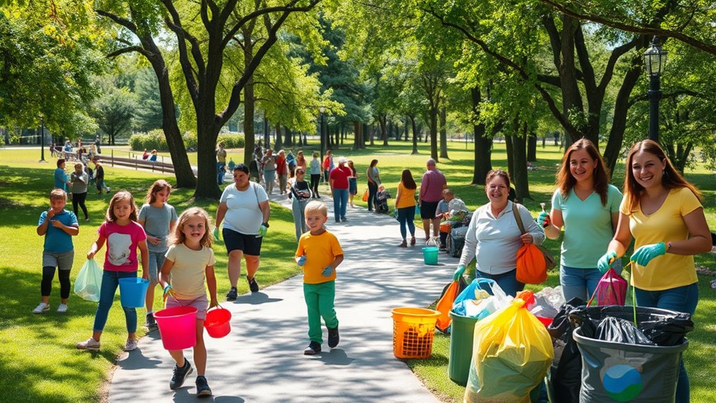 neighborhood cleanup event planning