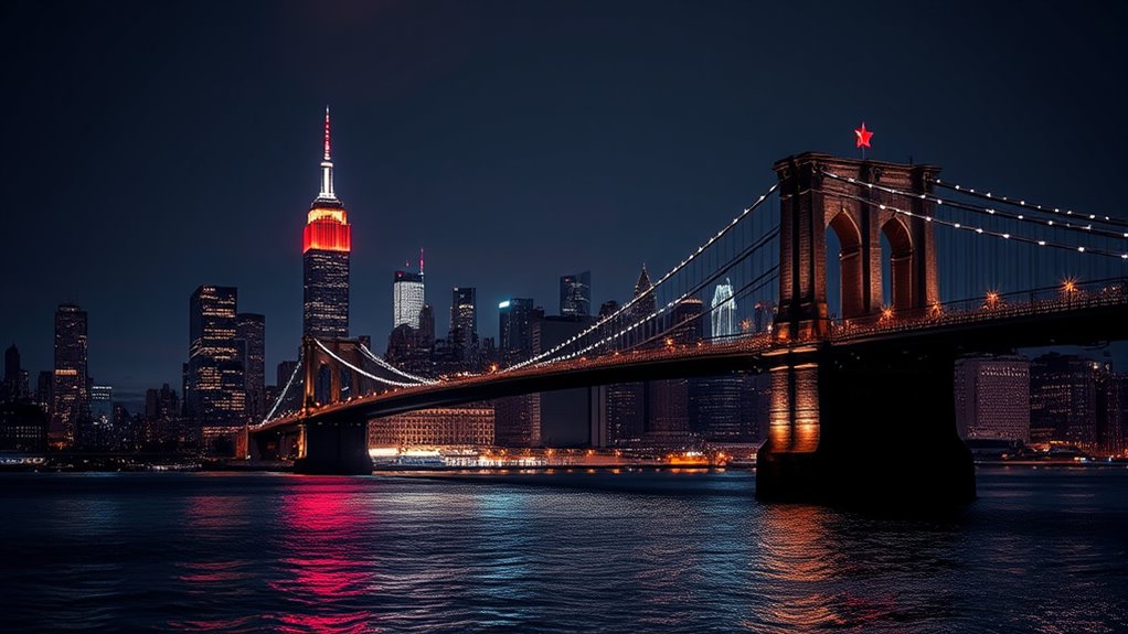 nyc landmarks glow with love