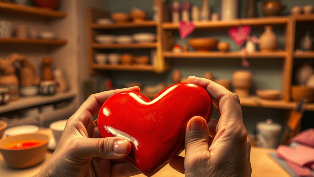 post valentine s clay workshop