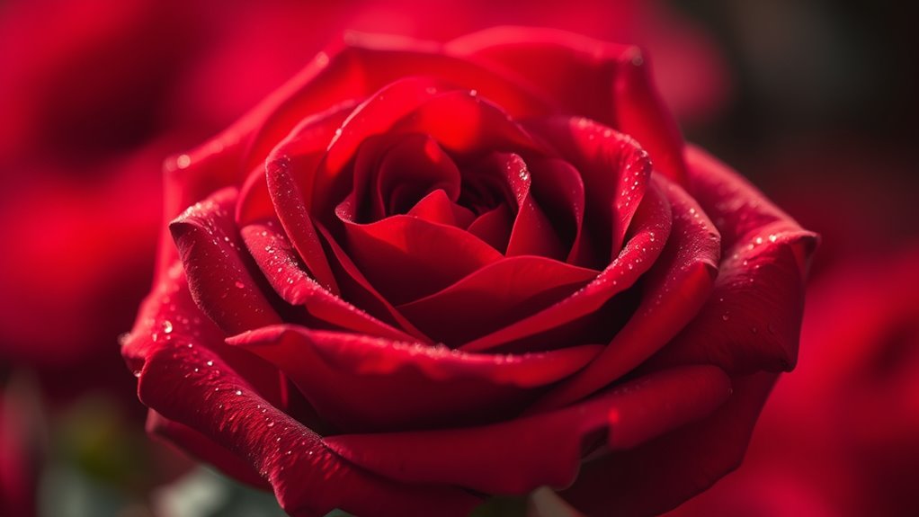 red evokes passionate emotions