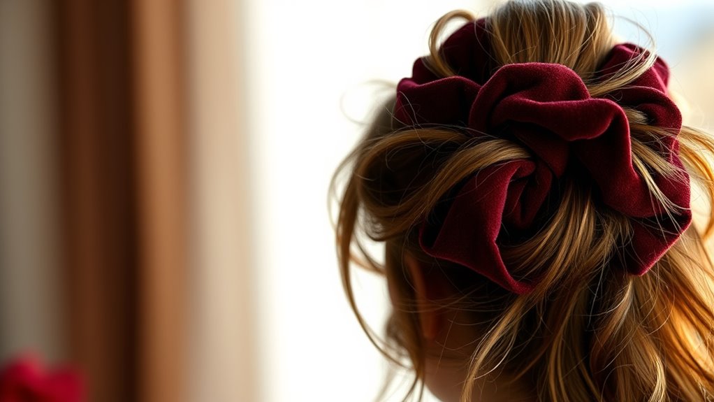 relaxed romantic velvet style