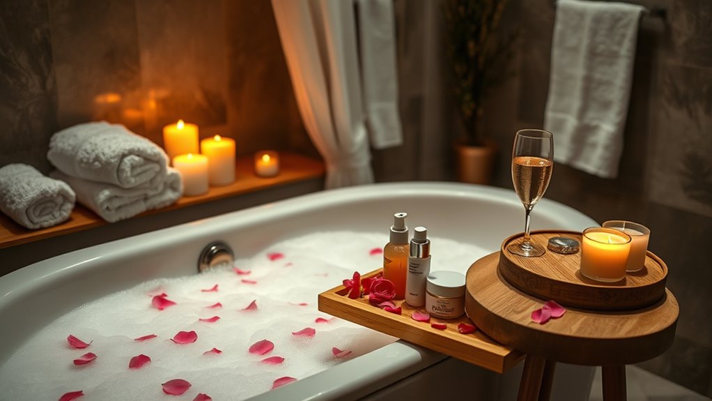 relaxing diy spa night