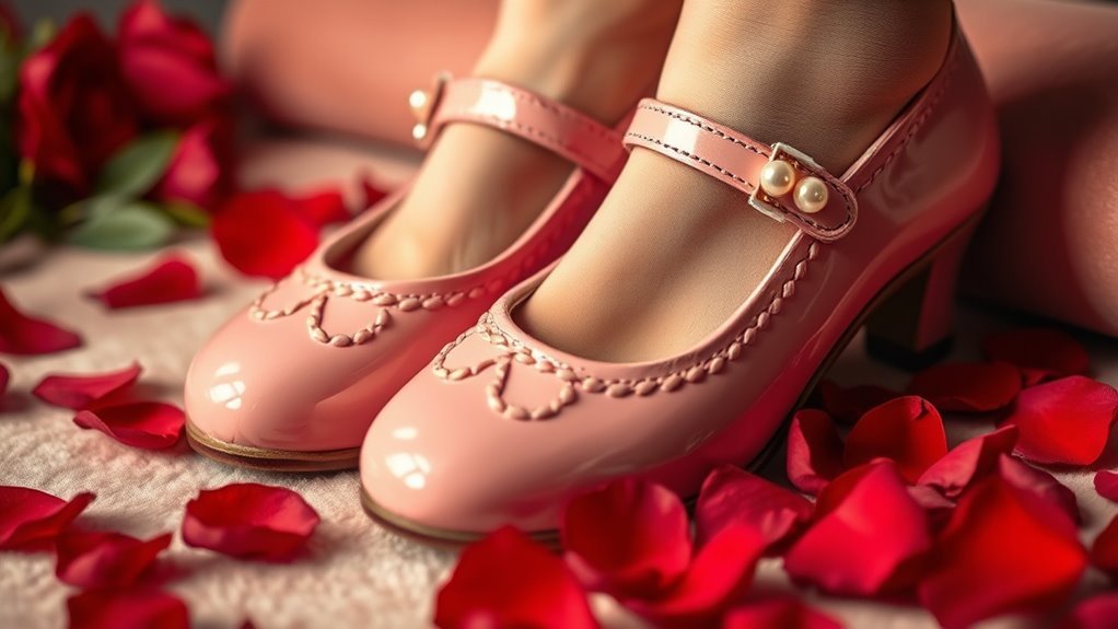 retro inspired vintage footwear