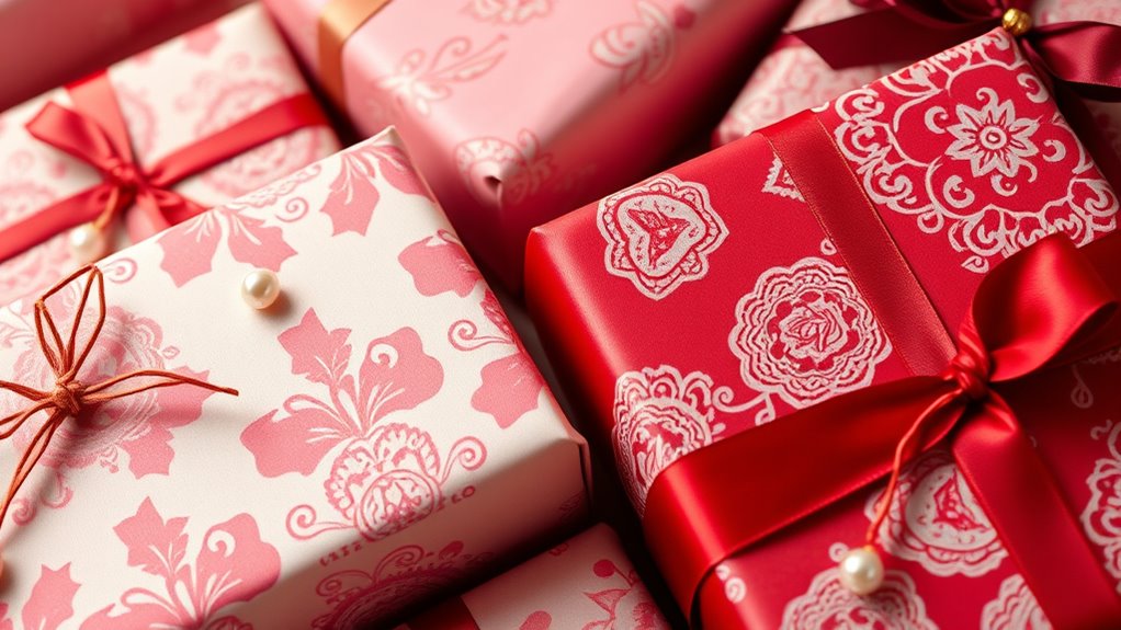 romantic elegant packaging design