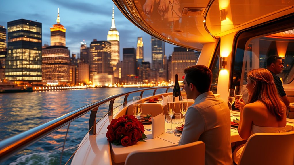 romantic nyc dinner cruise