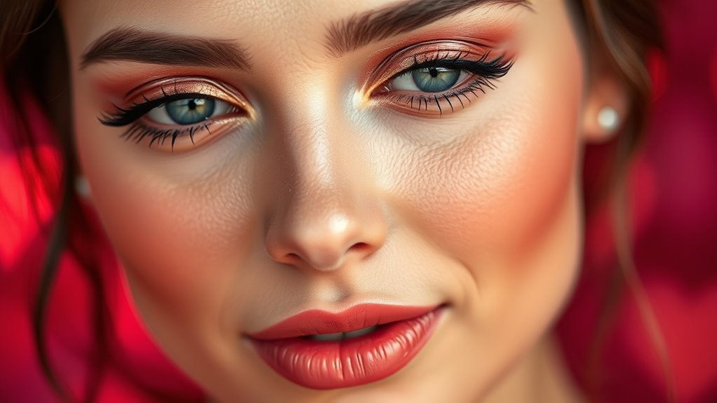 romantic valentine s day makeup