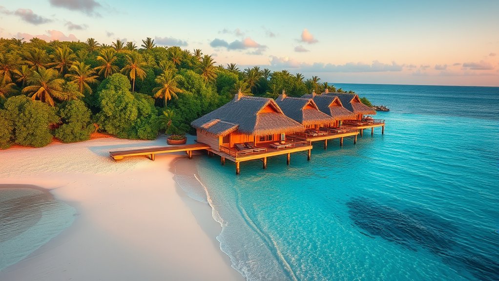 secluded luxury overwater escapes