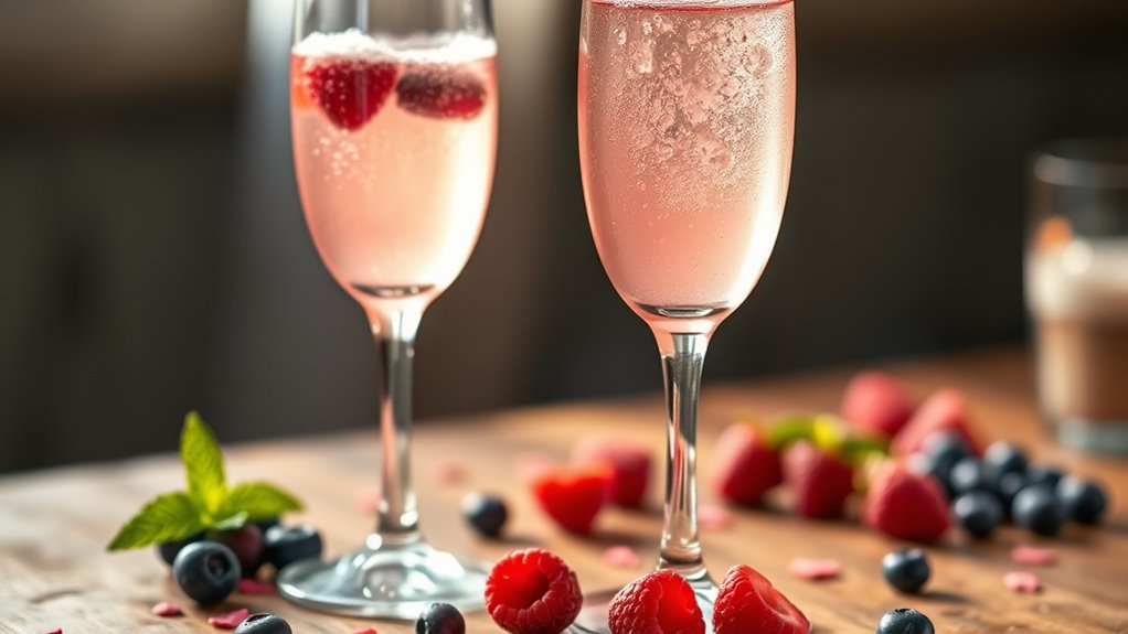 sparkling berry vanilla celebration