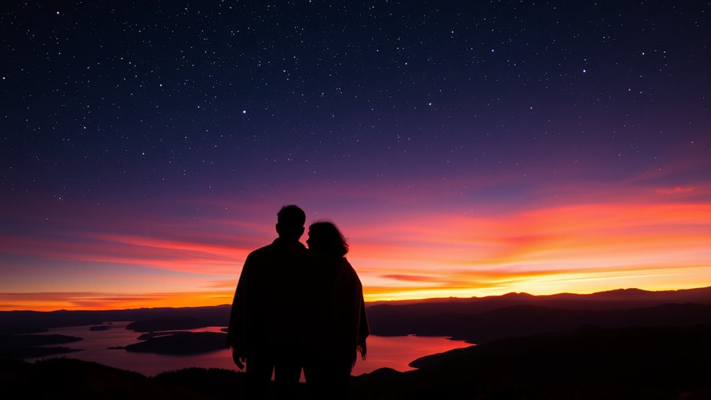 stargazing and sunset experiences