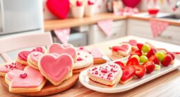 sweet heart shaped treats
