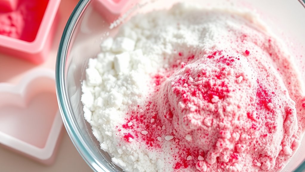 thorough dry ingredient mixing