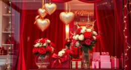 valentine s day store displays