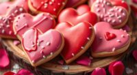 valentine s heart shaped baked goods