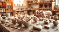 valentine s pottery class schedule