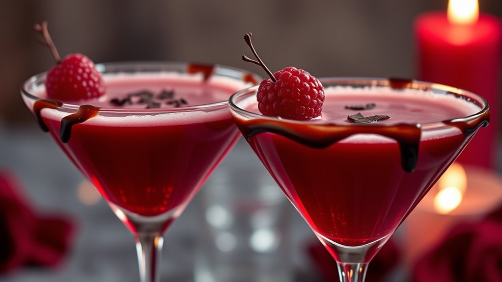 velvety red chocolate elegance