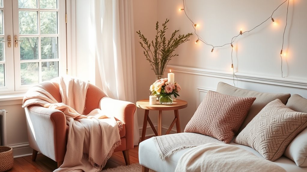 warm inviting soft lighting